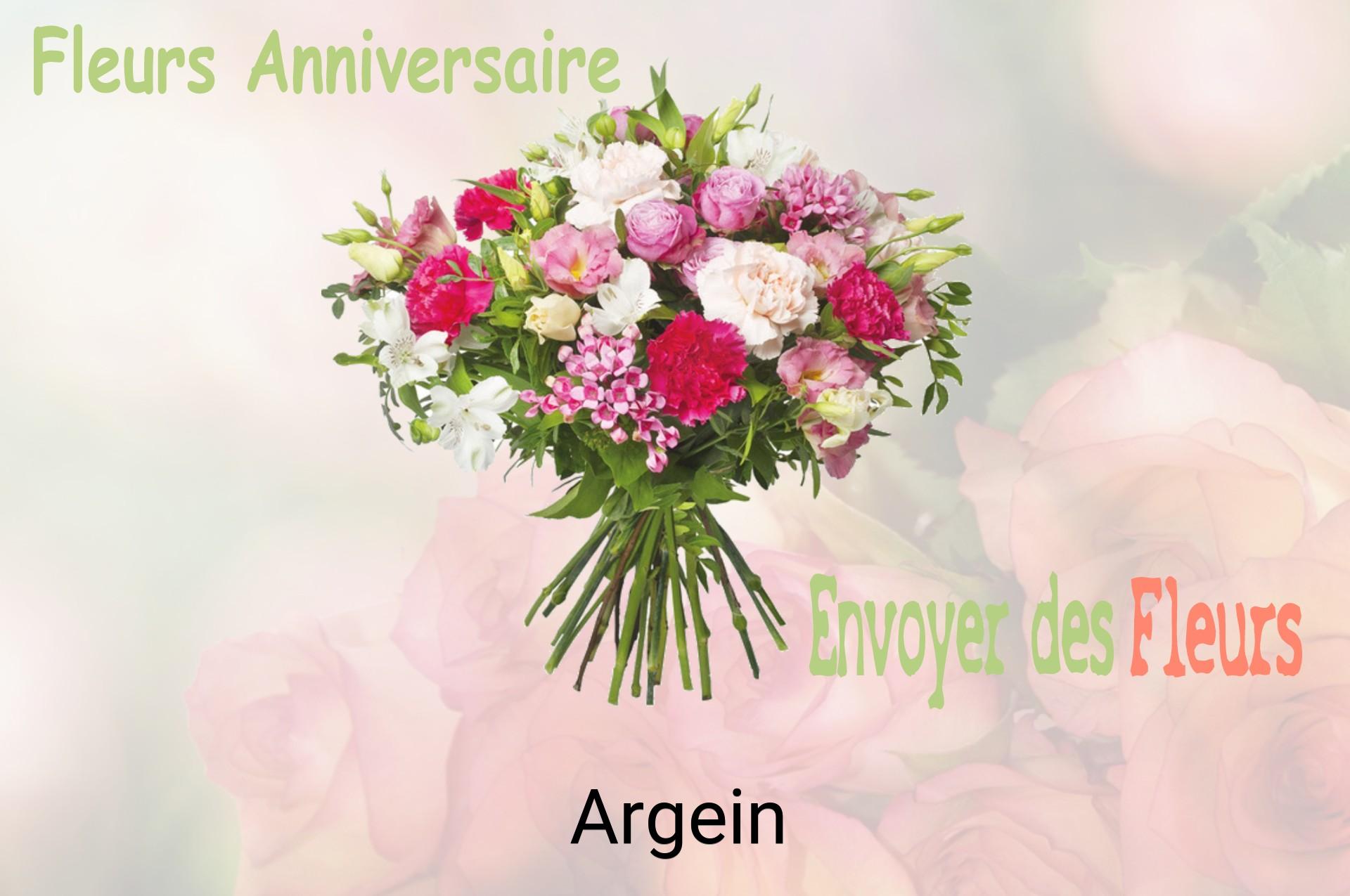 Bouquet de fleurs d’anniversaire livré à Argein